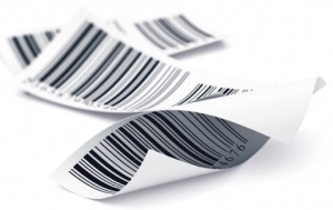 Barcode Aufkleber